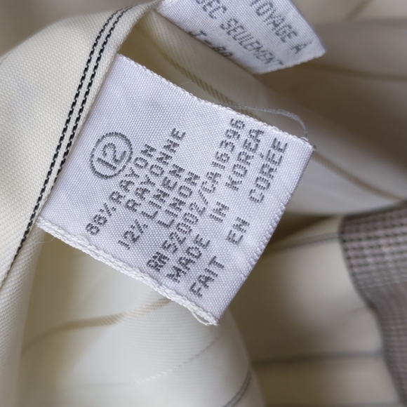 Rayon/Linen Jacket/ New - Picture 9 of 11